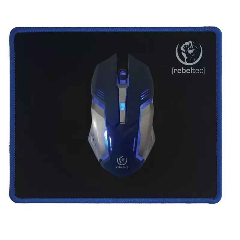 Tastiera e mouse inclusi Rebeltec SHERMAN Gaming USB QZERTY inglese nero