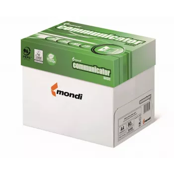 Carta per fotocopie ufficio Mondi Communicator Basic 9488A80 (A4; 80 g/m2; 500 fogli; carta bianca)