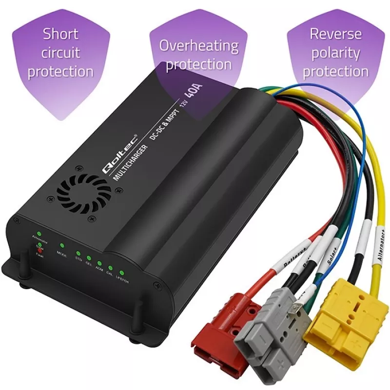 Caricabatterie DC-DC 12V con regolazione MPPT 40A