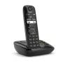 Telefono analogico/DECT Gigaset AS690A con identificazione chiamante nero