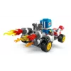 Giocattolo da costruzione set LEGO 72035 Super Mario Mario Kart officina di Toad, livelli interattivi e personaggi