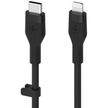 Cavo Lightning 2 m Belkin CAA009BT2MBK USB C a Lightning nero