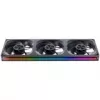 Ventola per case Jonsbo ZA-420BR PWM Reverse ARGB — 3×140 mm, nero