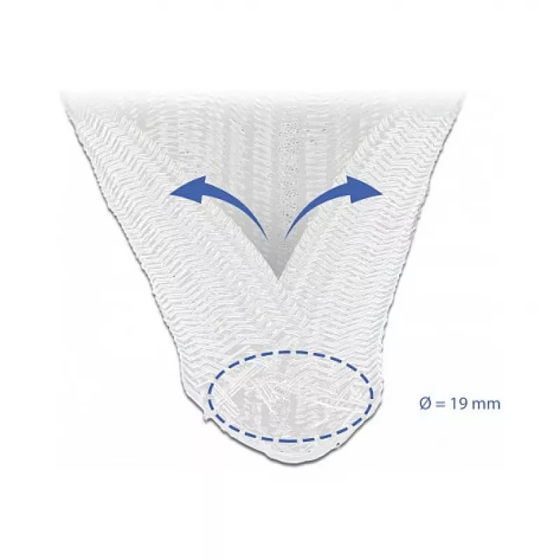 Guaina per cavi DeLOCK 20700 bianco