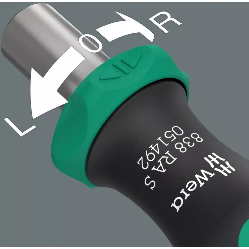 Wera 838 RA S/4 set di punte con funzione a cricchetto, 5 pezzi (05135823001)