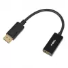 Adattatore cavo DisplayPort a HDMI IBOX iadp4k — DisplayPort (connettore maschio) a HDMI (connettore femmina), connettore dritto, supporto 4K, argento