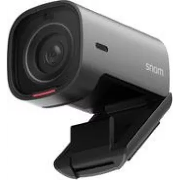 Webcam Snom V420 8 MP 4K Ultra HD USB, sensore CMOS, 30 fps, nero
