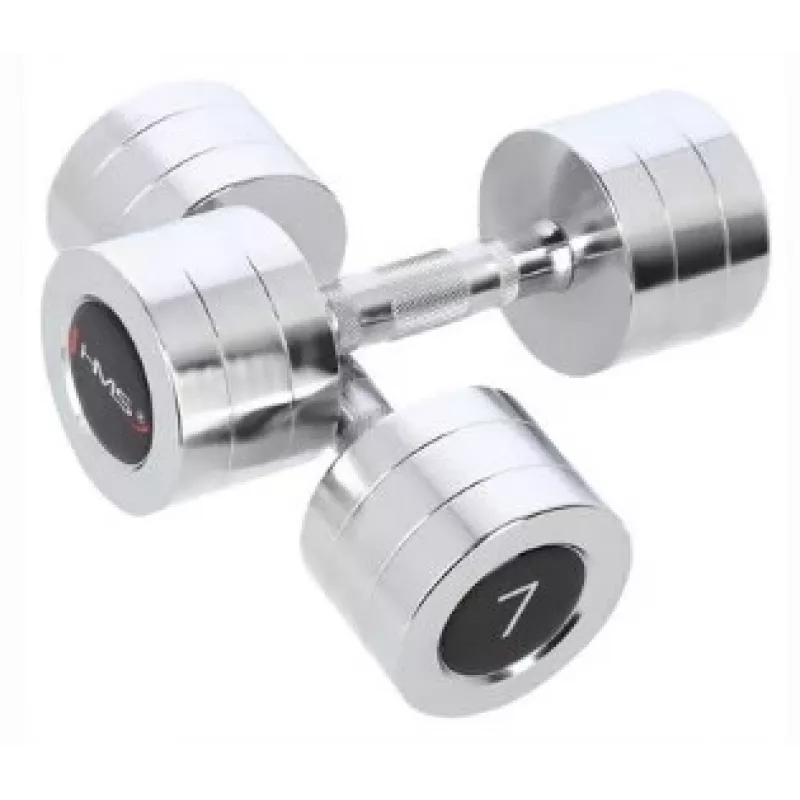 HMS Fitness CHD07 manubrio a peso fisso 7 kg 2 pezzi