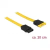 Cavo SATA DeLOCK 83949 0,2 m SATA 7 pin giallo