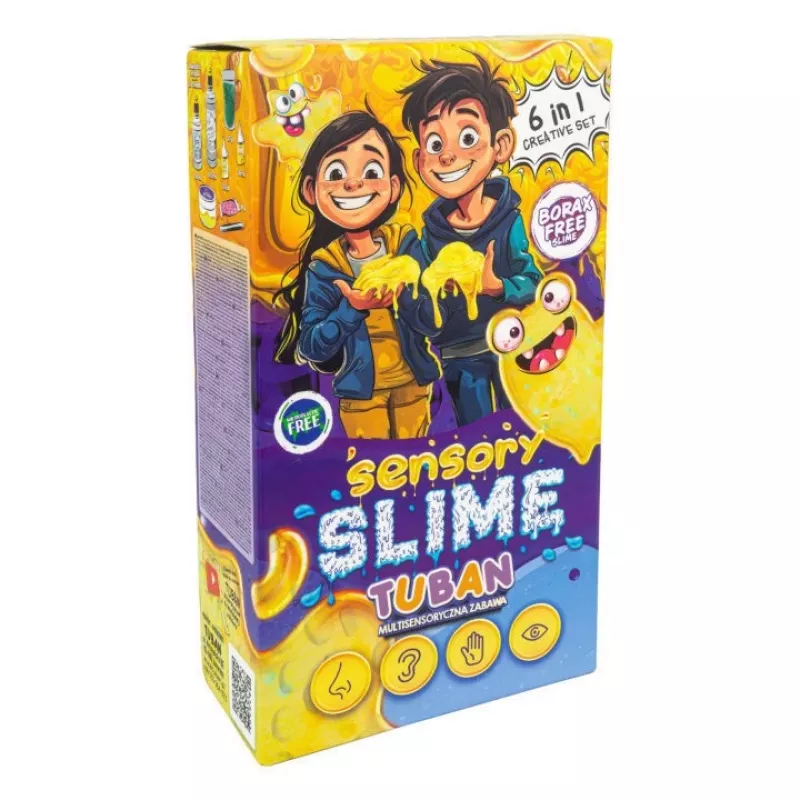 Set slime sensoriale TUBAN TU3812 6-in-1 — kit fai da te con sei varianti di slime