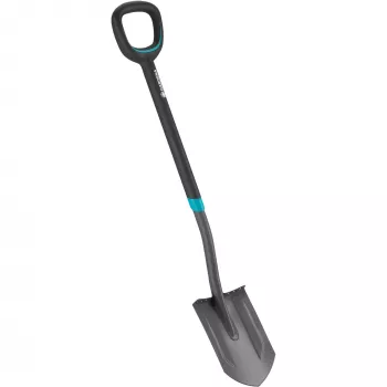 Gardena 17012-20 – Pala per drenaggio – acciaio – nero – a D – monocolore