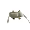 SKG H7 Ultra-E – testine massaggianti dorate, massaggio combinato, massaggio a compressione, massaggio impastante, massaggio vibrante, collo, spalle, oro, plastica, pulsanti, batteria