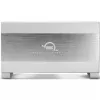OWC Mercury Elite Pro Dual bianco — box esterno per 2 dischi SATA da 3,5 pollici, RAID 0/1/SPAN, USB Type-B