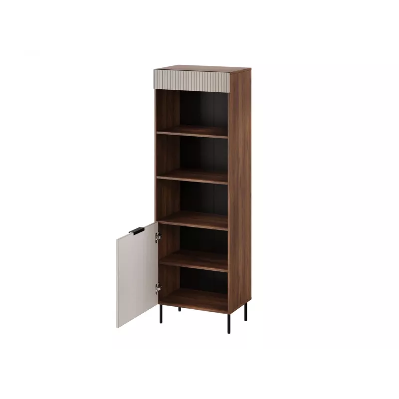 Cama 3 ALMERA scaffale 60x42x185 noce/cashmere