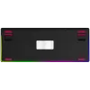LORGAR KBP70TKLW, tastiera da gaming meccanica TKL wireless Pro, nero/rosso, layout EN