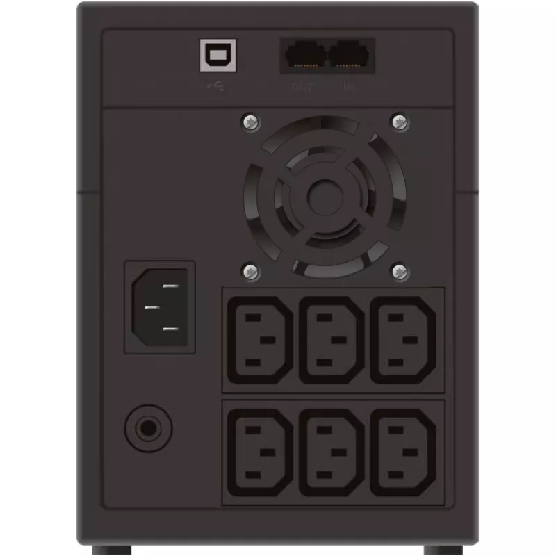 PowerWalker VI 2200 LCD/IEC UPS (gruppo di continuità) line-interactive 2,2 kVA 1200 W 6 uscite AC