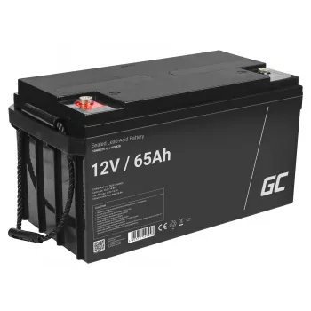 Batteria Green Cell AGM28 industriale ricaricabile piombo-acido (VRLA) 12 V 65000 mAh, 1 pezzo, 20 kg