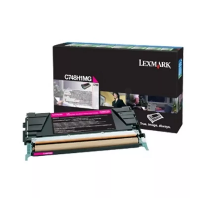 Toner Lexmark C748H3MG 10000 pagine magenta