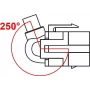 Modulo Keystone USB 5 Gbit/s connettore femmina Type-A 250° a connettore maschio Type-A cavo 0,5 m DELOCK