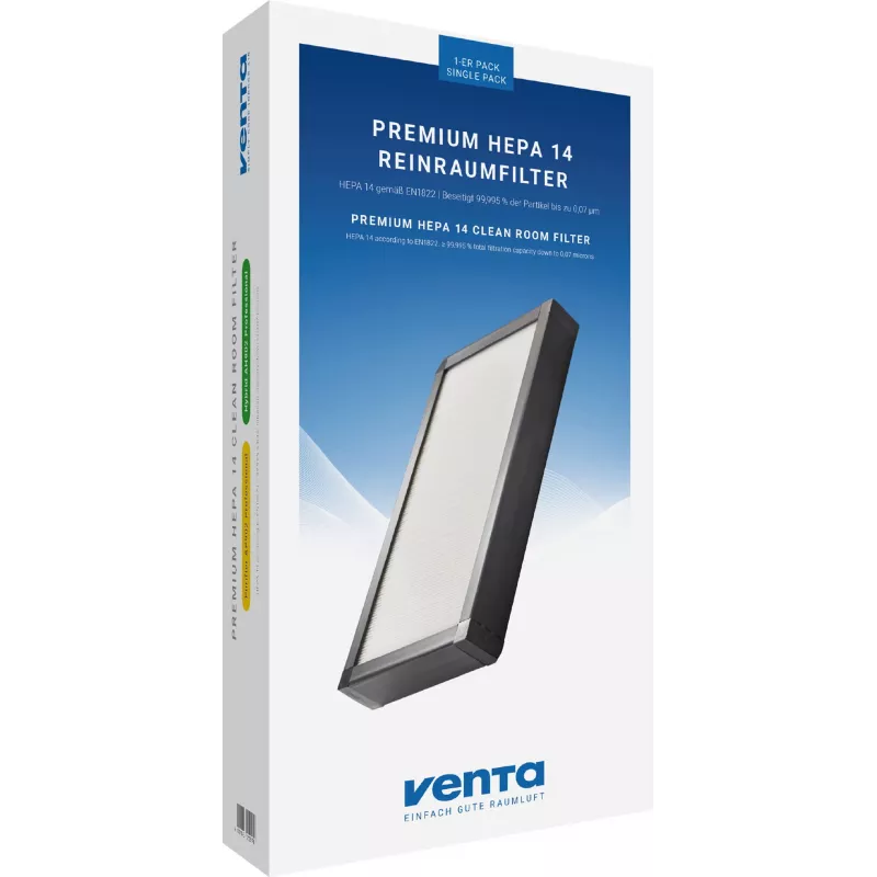Filtro purificatore d'aria VENTA PREMIUM HEPA 14 — HEPA 14, compatibile con Venta, 1 pezzo