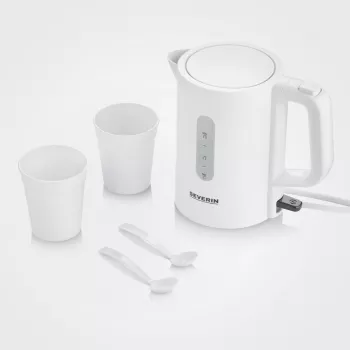 Bollitore elettrico Severin 0,5 L 1100 W bianco