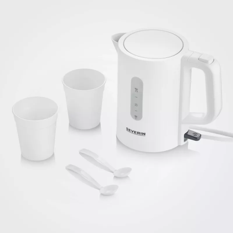 Bollitore elettrico Severin 0,5 L 1100 W bianco