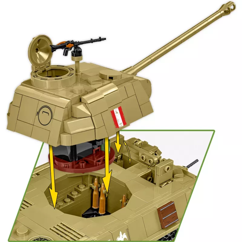Mattoncini carro armato V Panther G Pudel 1133 pezzi