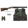 Set fucile a canne mozze giocattolo Pulio 155617/0 con gilet portaoggetti
