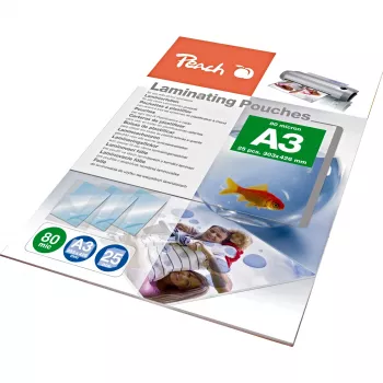 Peach 510418 pellicole per laminazione 25 pz.