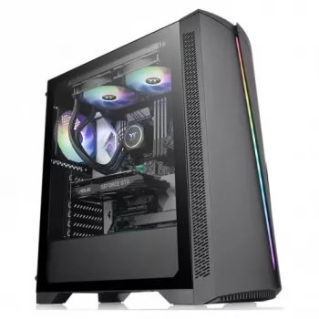 Case PC Thermaltake H350 TG RGB Midi Tower nero