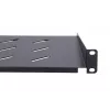 Ripiano rack Extralink Shelf 1U 250mm nero 19