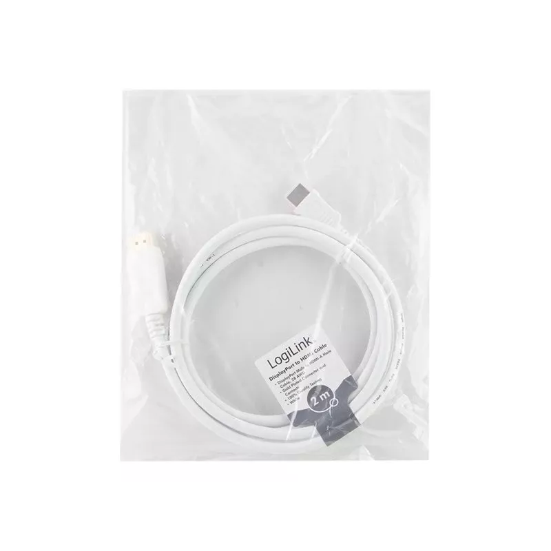 Cavo HDMI-DP LogiLink CV0055 2 m