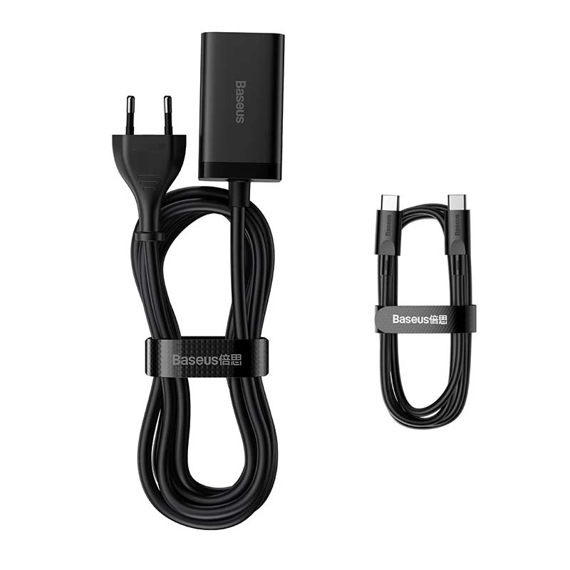 Caricabatterie Baseus GaN3 Pro cellulare tablet nero AC per interni 15V 3A