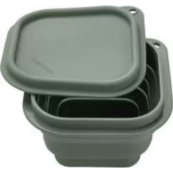 Lunch box Fackelmann 26926 silicone verde grigio 130mm