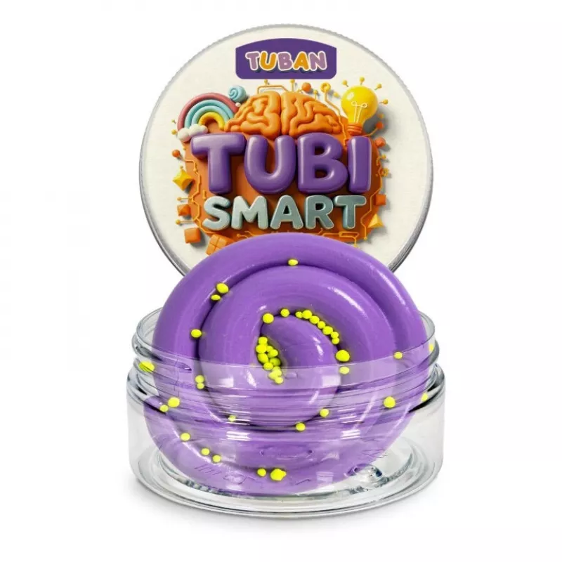 Pasta modellabile TUBAN Tubi Smart – Alien, viola, 50 g