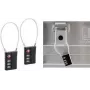 Allit AddOn Lock AluPlus 420012 argento — lucchetto aggiuntivo per valigette portautensili e valigie