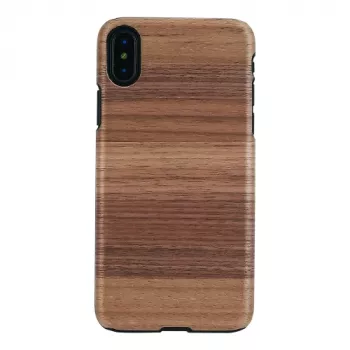 Custodia per cellulare man and wood per iPhone X/XS, Strato nero, guscio rigido protettivo