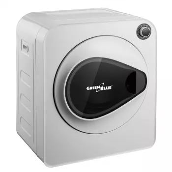 Asciugatrice GreenBlue GB405 — elettrica 830 W, capacità 3 kg, mini modello da viaggio