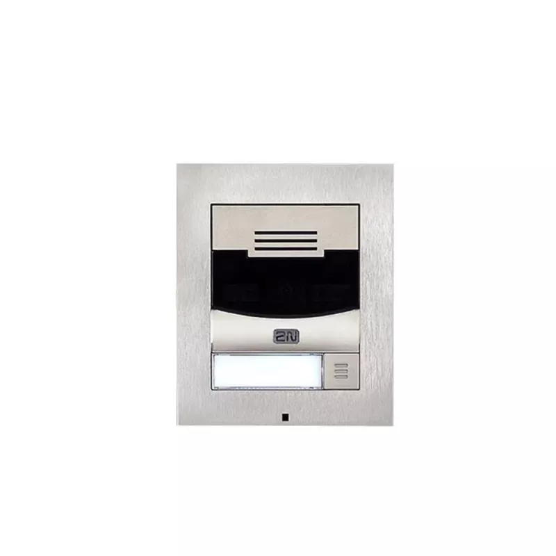 Pannello di ingresso IP Solo SENZA TELECAMERA/NICKEL 9155301S 2N