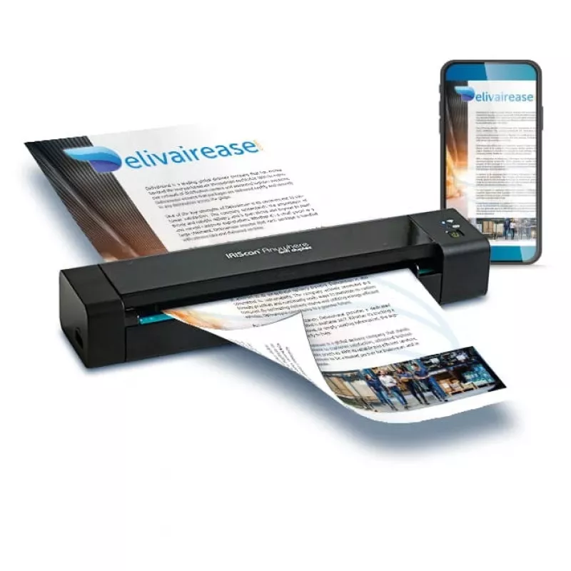 I.R.I.S. IRIScan Anywhere 6 WiFi scanner portatile duplex 1200 x 1200 DPI A4 nero