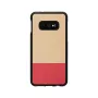 Custodia per smartphone man and wood per Galaxy S10e – miss match nero, guscio rigido protettivo