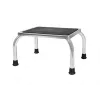 Gradino da bagno (sgabello da doccia) ActionMed SW200AM – nero, superficie e piedini antiscivolo, peso massimo utente 120 kg