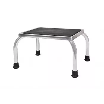 Gradino da bagno (sgabello da doccia) ActionMed SW200AM – nero, superficie e piedini antiscivolo, peso massimo utente 120 kg