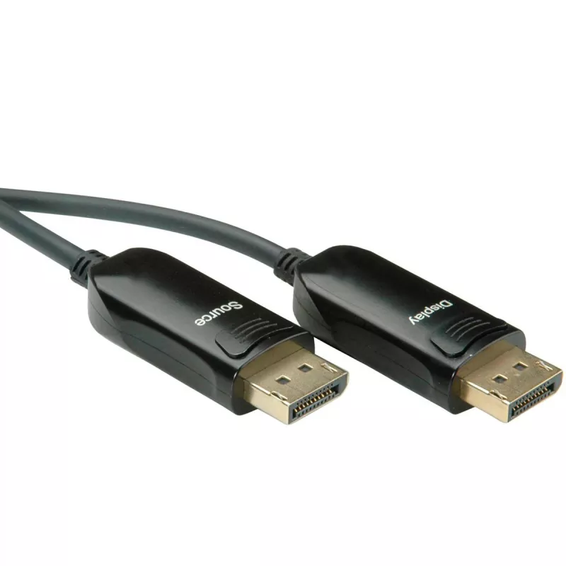 ROLINE cavo DisplayPort v1.4 AOC 8K60 ST/ST 20m - cavo - digitale/visualizzazione/video - 20 m (14.01.3493)