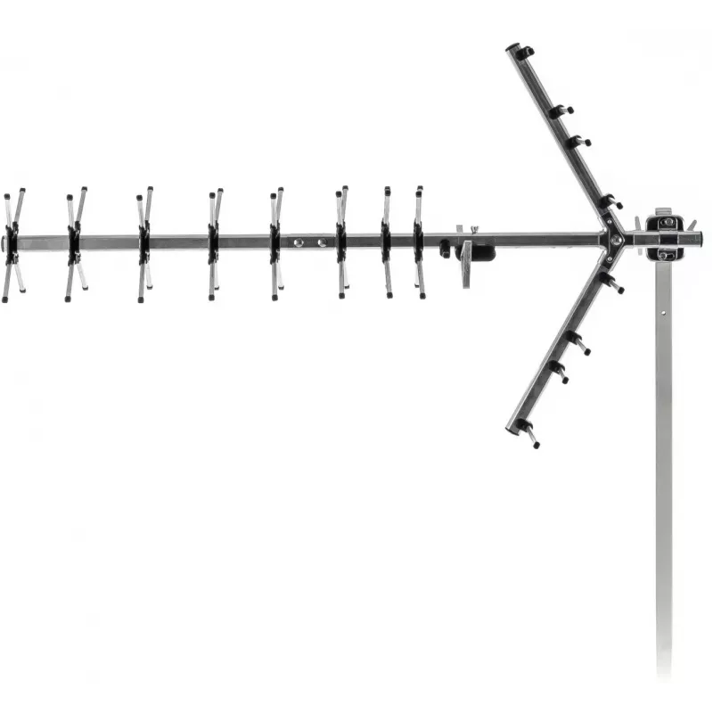 Antenna TV da esterno SENCOR SDA 611 DVB‑T2/T 12 dB 75Ω con filtro 4G LTE