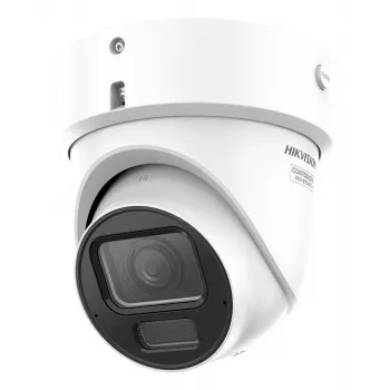 Telecamera turret Hikvision DS-2CD2H46G2H-IZSY 4 MP, ColorVu, obiettivo varifocale motorizzato 2,8–12 mm