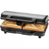 ProfiCook PC-ST 1092 - Sandwich maker - 900 W - Acciaio inox/nero