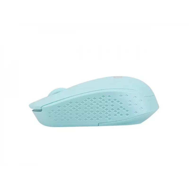 Natec Stork NMY-2001 mouse ottico wireless, 1600 DPI, ricevitore USB, blu