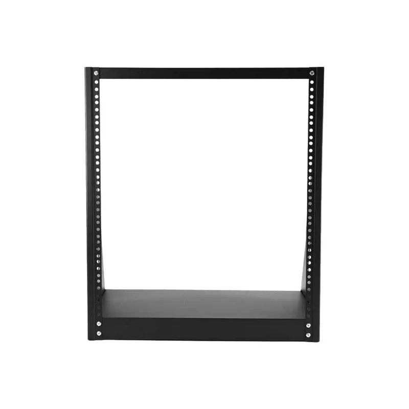 StarTech.com rack per server desktop heavy-duty a 2 montanti 12U, piccolo rack aperto per computer da 19