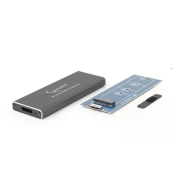 GEMBIRD EE2280-U3C-01 case Gembird M.2 su USB 3.0, alluminio, nero